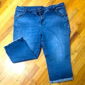 Lane Bryant Denim Capris